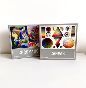 Puzzle Cloudberries Chromatic E Canvas 1000 Pezzi Completi - Foto 1 di 7