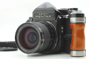 [Casi COMO NUEVO con empuñadura] Lente Pentax 6x7 TTL SMC 6x7 55 mm f4 67 de Japón - Imagen 1 de 14