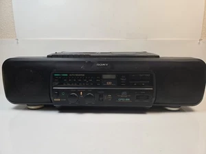 Sony CFD-68 Portable ‘90s Boombox CD Radio Cassette Player - Picture 1 of 13