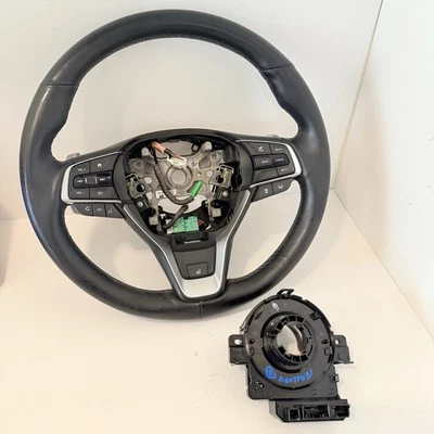 2018 HONDA ACCORD INSIGHT STEERING WHEEL LEATHER W/PADDLE SHIFT OEM￼ - Image 1 of 4