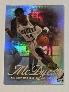 ANTONIO McDYESS 1999-00 Flair Showcase #14 Nuggets All-Star All-Rookie - Imagen 1 de 3