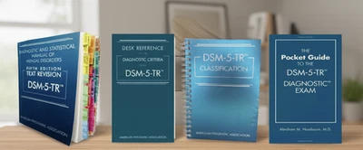 Diagnostic and Statistical Manual of Mental Disorders DSM-5-TR and Combo