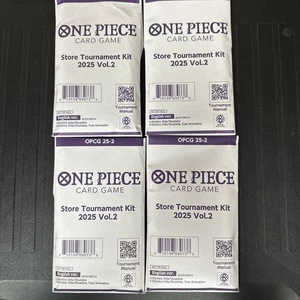 One Piece Card Game Store Tournament Kit 2025 Vol. 2 SEALED USA SELLER X4 - Picture 1 of 1
