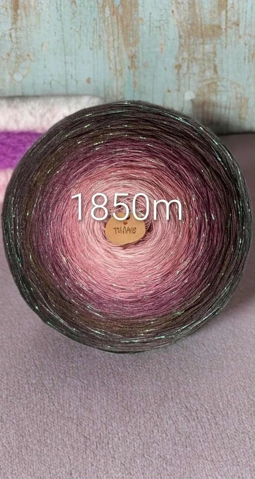 Cotton/Acrylic - Gradient Cake Yarn, Ombre Yarn, Colour Change - Image 1 of 1