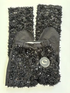 Pantalones delanteros Cultnaked Fuzzy Sequence nuevos con etiquetas talla XS negros - Imagen 1 de 12