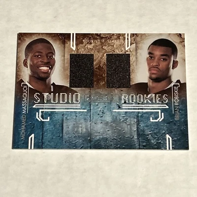 2009 Donruss R & S - Studio Rookies M Massaquoi, B  Robiskie #9 /299 (MEM, RC) - Image 1 of 2