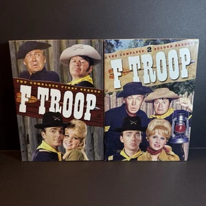 F Troop Complete Series DVD Seasons 1 & 2 Box Sets - Imagen 1 de 3