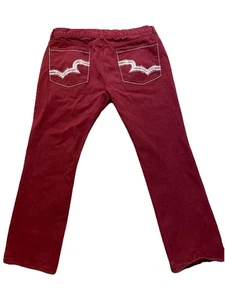 Jeanette Jeans Rot Denim Herren Größe 40 »    - Bild 1 von 4