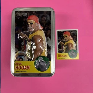 2006 TOPPS HULK HOGAN HERITAGE WWE TRADING CARD & TIN MINT - Picture 1 of 7