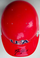 DAVID PRICE Rookie Signed Red Team USA Baseball Mini Helmet Auto Just SP #/50