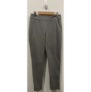 ST. JOHN Grey Zipper Ponte Pants Size 2 - Bild 1 von 6