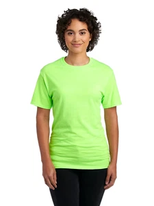 Gildan Classic Cotton Women's Short Sleeve T-Shirt - 5000L Lime Green S - Picture 1 of 3