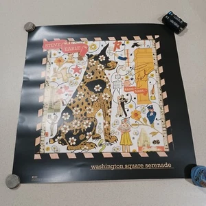 Steve Earle signed 2007 Poster of Washington square serenade. Pre-owned - Picture 1 of 6