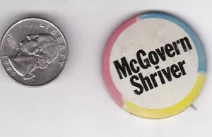 Pulsante Elezioni George McGovern Shriver 1972 - Foto 1 di 1