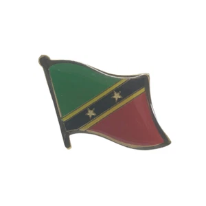 Spilla da bavero St. Chris-Nevis / spilla St. Chris-Nevis / bandiera St. Chris-Nevis - Foto 1 di 1