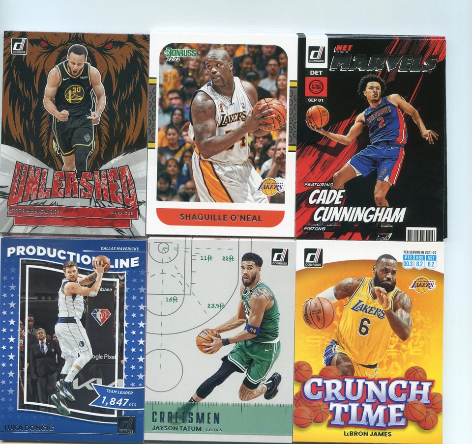 2022-23 Panini Donruss PICK YOUR CARD for Insert Set NET MARVELS, CRUNCH TIME + - Image 1 of 1