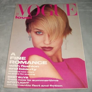 VOGUE MAGAZIN April 1985 40. Geburtstagsgeschenk Rampling SEAGROVE VINTAGE 1980er UK - Bild 1 von 22