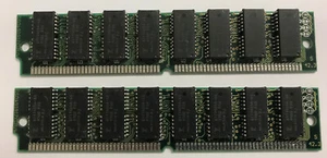 2x 16MB (32MB Total) 72-pin 60ns EDO Non-Parity RAM 4Mx32 SIMM Memory for Mac PC - Picture 1 of 1