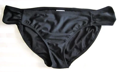 Pantalones de bikini Converse negros trajes de baño totalmente forrados talla L - NUEVO Foto 1 de 3