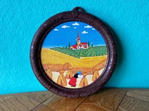 Nutella Miniatur-Bilder im Wechselrahmen 70er Ferrero Puppenstube Puppenhaus - Bild 1 von 2