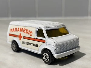 Vintage Corgi Juniors Chevrolet Van Paramedic Emergency Unit White  Loose Rare! - Picture 1 of 7