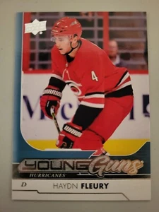 Haydn Fleury 2017-18 UD Series 1 Young Guns Rookie Card - Imagen 1 de 2