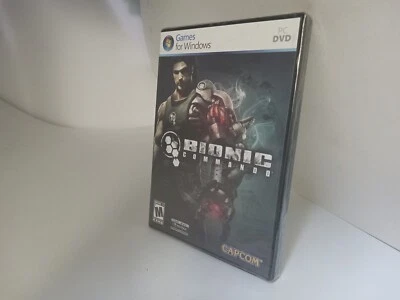 MINT NEW Bionic Commando Game for Windows Vista XP SP2  PC (2009) #P21 - Image 1 of 4