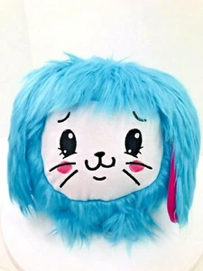 Pikmi Pops Huddy Blue Fluffy Bunny Rabbit Plush 6" 2016 Scented Moose Toys - Picture 1 of 5