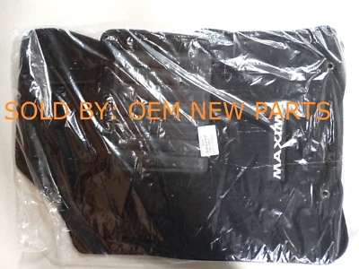 New OEM Black Floor Mats Nissan Maxima 2016-2023 T99E2-4RA1C 4 piece Genuine Set Foto 1 de 4