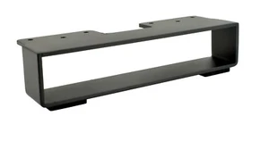 ✅ Rechteckiges Möbelbein Möbelfüße Möbelfuß Sockelfuß Schrankfuß Sofafuß schwarz - Bild 1 von 9