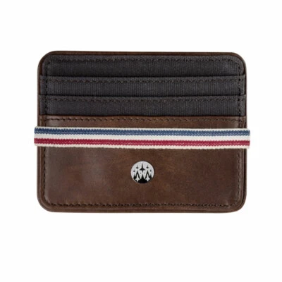 S.T. Carteira Porta-Cartão de Couro Marrom Dupont, 190321, Nova Na Caixa - Imagem 1 de 4