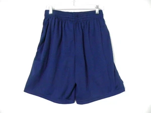 BCG Herren L Sport Shorts Pull On Gummibund Kordelzug gefüttert Taschen blau - Bild 1 von 3