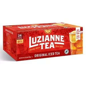 Luzianne ungesüßte Eisteebeutel, Gallonengröße, 24Ct Box (1er Pack) - Bild 1 von 4