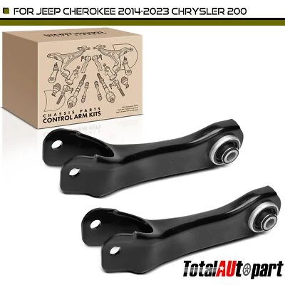 2x Control Arm for Jeep Cherokee 2014-2023 Chrysler 200 15-17 Rear Lower Forward - Image 1 of 4