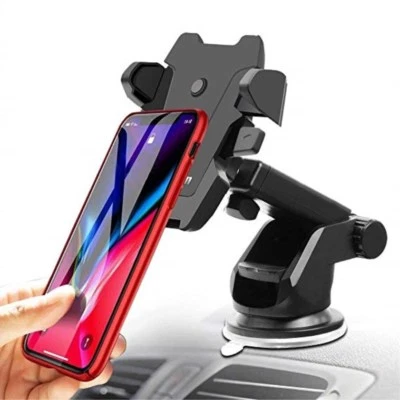 Car Phone Holder Navigation Air Vent Suction+OEMSoft iPhone Case/'LG Phone Case - Image 1 of 4
