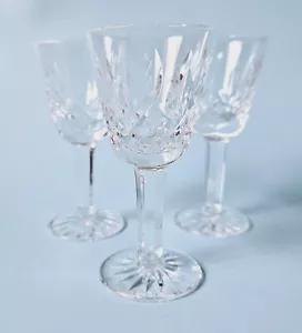 Waterford Lismore Geschliffen Kristall Likör Cordial Gläser 1oz 3er Set Stielgläser - Bild 1 von 5
