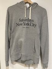 Saturdays NYC Grey Hoodie Size M