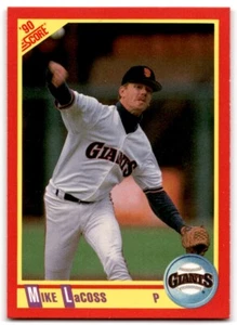 1990 Score Mike LaCoss San Francisco Giants #253 - Picture 1 of 2