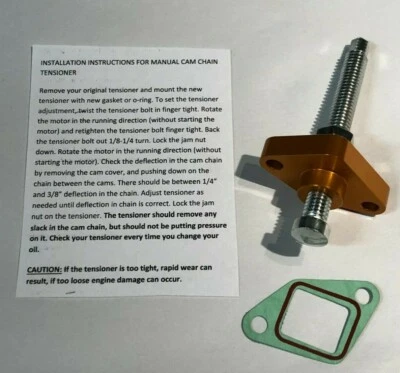 Ajustador manual tensor de cadena de levas Husqvarna 2014-2021 FE501 NARANJA Foto 1 de 4