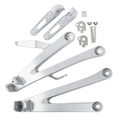 Apoio para os pés traseiro para passageiros suportes para pés adequados para Honda CBR600RR 2007-2024 2022 - Imagem 1 de 4