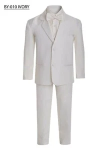 Boys Ivory Tuxedo - Picture 1 of 18