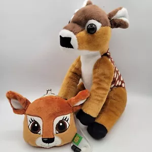 Wild Republic Bambi Hirsch Rehkitz Plüschtier Stofftier & Handtasche Set - Bild 1 von 15