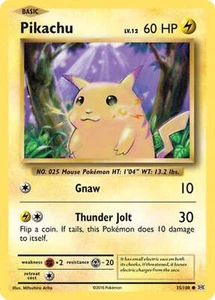 035/108 Pikachu - Common Reverse Holo - Bild 1 von 1