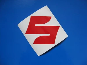 SUZUKI “S” sticker/decal x2 - Picture 1 of 1