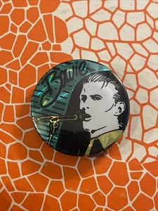 David Bowie Holo Prismatic Button Anstecker Pin Pinback Vintage 216 Ziggy Stardust - Bild 1 von 2
