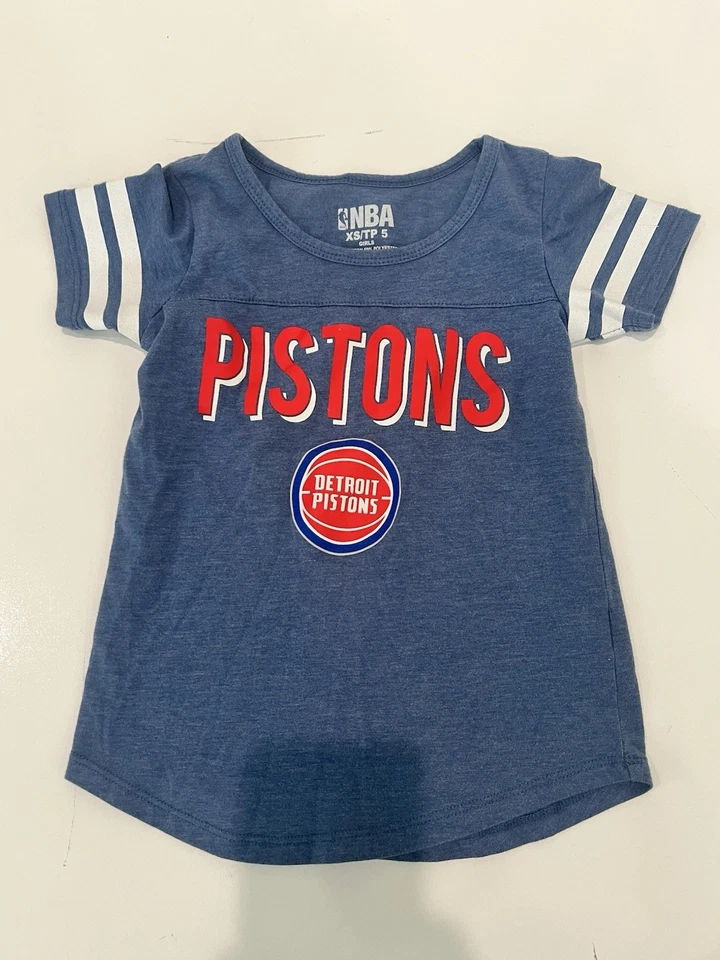 Detroit Pistons Tshirt Girls Size XS - Image 1 of 2