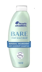 Head & Shoulders Bare Itchy Scalp Relief Dandruff Shampoo, 13.5 Fl. Oz. - Picture 1 of 1