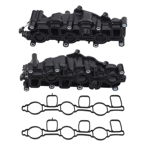 Left & Right Intake Manifold for AUDI A4 8ED 2.7 3.0 TDI 2002-2009 VW 059129711 - Picture 1 of 19