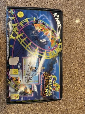K'nex Screamin' Serpent Roller Coaster Building Set #63153 With Box And Manual - Image 1 of 4