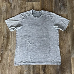 Camiseta Lululemon Metal Vent Tech Para Hombre XL Gris Manga Corta Atlética Gimnasio Activo - Imagen 1 de 10